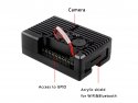 Raspberry Pi 4B Aluminum Case Black with 2 fans